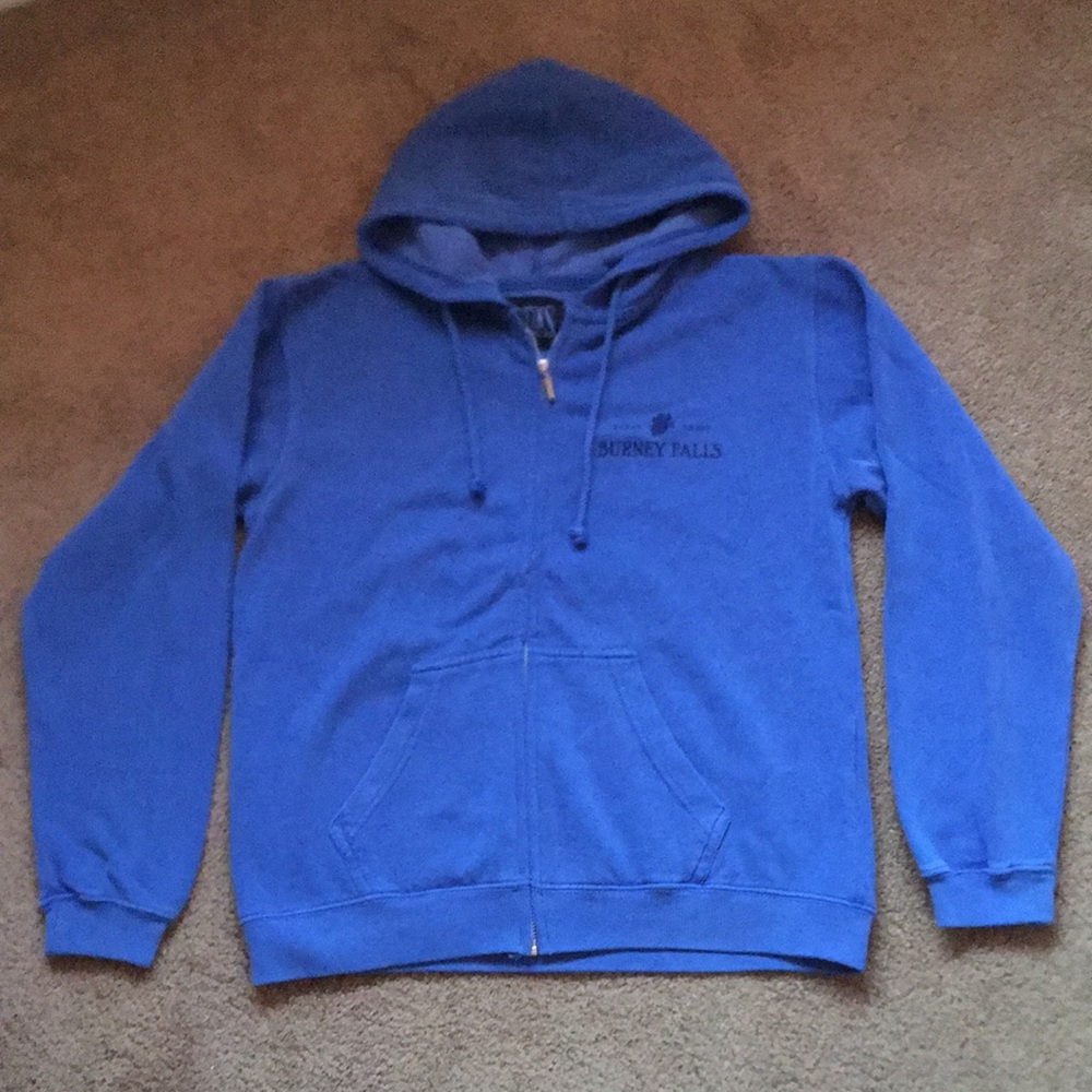 Austins Inc Burney Falls Relax Enjoy Full Zip Hoodie